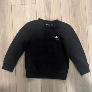 Adidas Black Crewneck Sweatshirt